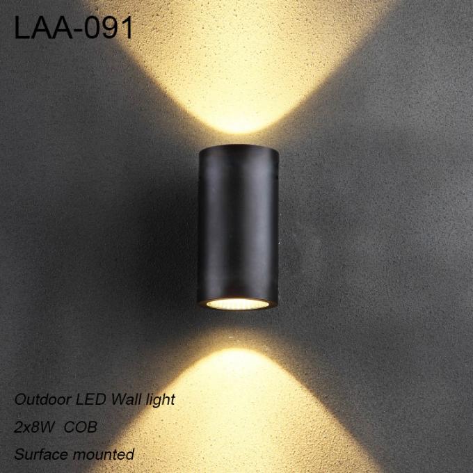 Ip65 Outdoor Waterproof Exterior 16w Cob Led Wall Light Fixture