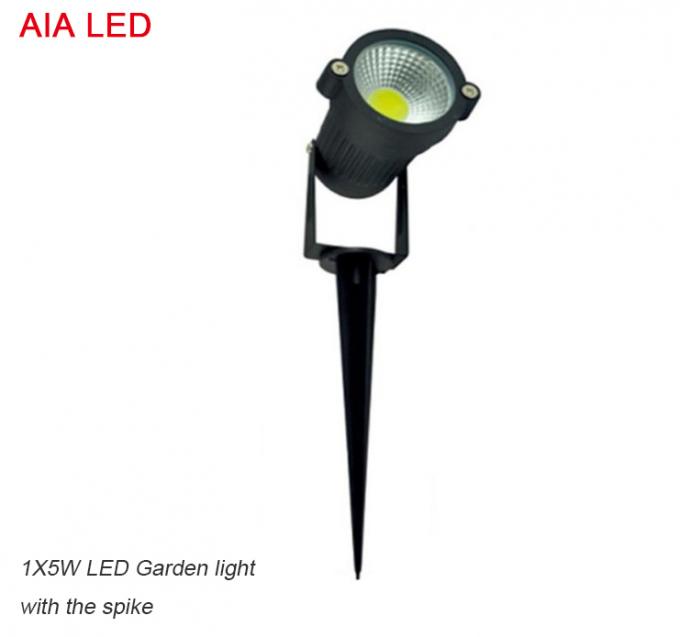 5W IP65 exterior COB LED spot light & spike led garden light/ LED lawn lamps