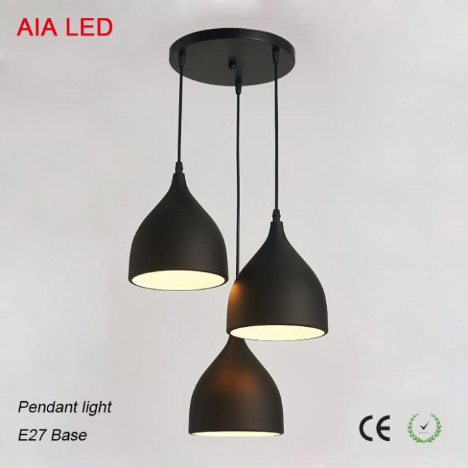 Stainless steel bottom europe type  E27 pendant lights/LED droplight for apartment