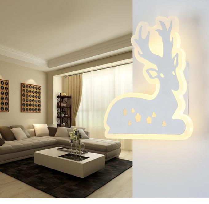 Deer Acrylic LED wall lights /indoor led wall lighitng for pube decoration