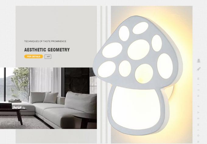 Mushroom contemporary Acrylic LED wall light /inside led wall lamps for drawing room