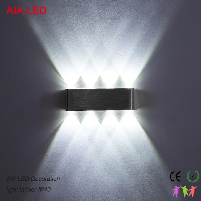 8x1W LED wall lighting /inside led wall lamps for bedroom or sitting room