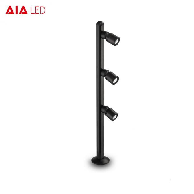 revolving 3W inside small LED standing showcase light surface mounted led cabinet spot light for showroom use