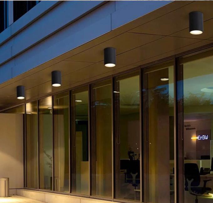 IP65 waterproof ceiling mounted cylinder 10W led downlight ip65