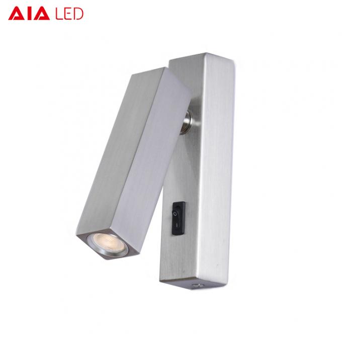 Modern surface mounted led headboard wall light/hotel led bedside