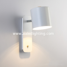 China Reading Wall Lamp 3W and 5W Interior Bedside Wall Sconce bedside reading lamp Hotel Villa Apartment headboard wall light supplier