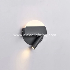 China Wall lamp modern bedroom study lens acrylic shade wall light led simple living room lamp creative hotel bed supplier