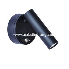 China Black switch LED wall lighting for home led bedside lamps for hotel supplier