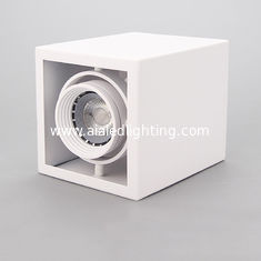 China GU10 holder white ceiling mounted spotlight housing&amp;indoor spot light housing for hotel supplier
