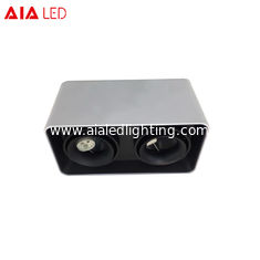 China Best price GU10 holder surface mounted double led spot light housing &amp; interior GU10 spot lamp for villa supplier