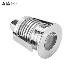 China Aluminum round IP67 waterproof outdoor 3W led inground lamp exterior led buried light supplier