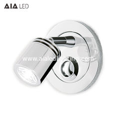 China Push-button switch headboard led wall reading lamp led wall bedside light 3W led bed wall book lights supplier