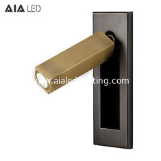 China Rotate modern hotel bed reading light/wall reading light bedside reading light for hotel project supplier