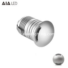 China 3W 1 opening silver LED underground light/LED inground lamp for led stair light supplier