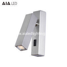 China Modern IP20 Knob Switch adjustable led wall lamp interior 3W led wall reading lights for hotel supplier