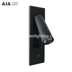 China IP20 adjustable angle USB charging LED bedside wall light/indoor led reading wall light supplier