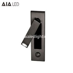 China IP40 Recessed adjustable bedside wall light 3W LED reading light &amp; led headboard wall light for hotel supplier