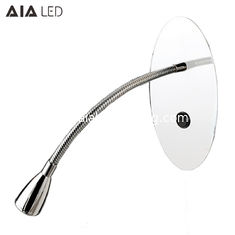 China headboard wall light flexible led reading wall light 3W led bedside wall lamp for hotel projects supplier