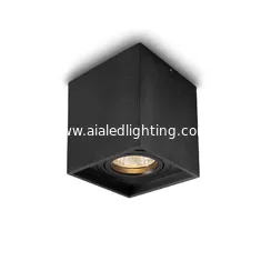 China GU10 holder black surface mounted COB LED downlight&amp;LED outdoor ceiling light for hotel supplier
