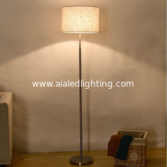 China IP20 E27 holder fabric shade standing light led floor lamp for led floor lamp/indoor floor light for hotel supplier