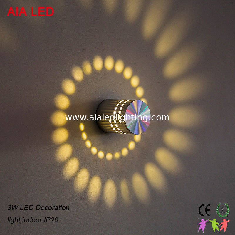 6w Inside Rgb D55x75mm Led Wall Light Led Decoration Light Led
