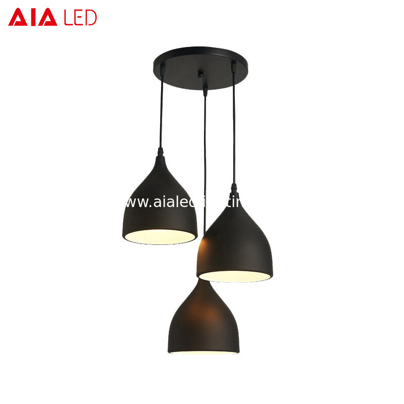 black dining room ceiling light