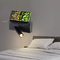 Special for simple hotel engineering multifunctional bedside wall light USB charging LED reading wall light supplier