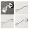 IP40 wall mounted reading wall light 3W Indoor LED gooseneck wall lamp for villa decoration supplier