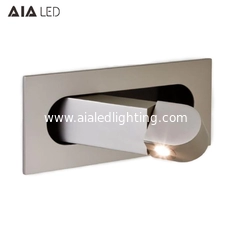 China Hotel led bed wall light bedroom flexible bedhaed reading lamp headboard wall lamp supplier