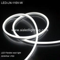 China 110V Natural white Outside rain-proof IP65 flexible led neon light supplier