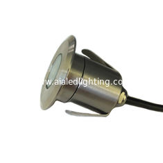 China Stainless steel waterproof outdoor 3W 52mm LED underground light supplier