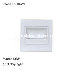 China ABS High quality white inside 1.5W LED step light&amp;LED Stair light supplier