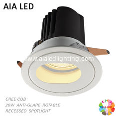 China 20W CREE COB LED down light / LED Spot light for Hotel decoration supplier