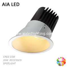 China 20W CREE COB LED down light / LED ceiling light supplier