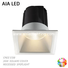 China 20W Square COB LED down light / LED ceiling light for showroom supplier