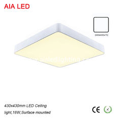 China Size 430x430mm 18W indoor LED Ceiling light for home living room used supplier