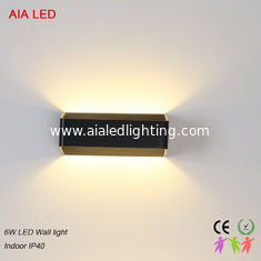 China Black interior IP20 AC85-265V aluminum surface mounted LED wall light supplier