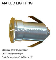 China Waterproof IP67 Stainless stell best selling item outside 3W LED inground light /underground lamp supplier