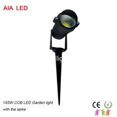 China 60degree 1x5W IP65 waterproof COB LED spot light &amp; led garden lamp/ LED lawn light with the spike supplier