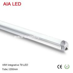 China Integrative commercial decoration europe type 18W 1200mm LED Tube for warehouse supplier