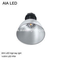 China 30W silver interior IP54 COB LED High bay light for factories supplier