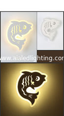 China IP40 3000K Fish Acrylic LED wall light /indoor led wall lamp for Children rooms supplier
