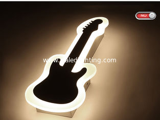 China Guitar Acrylic 1000lm inside LED wall light /indoor led wall lamp for amusement park supplier