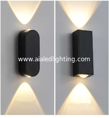 China balcony outdoor wall light waterproof exterior wall lamp simple patio outdoor garden wall lighting supplier
