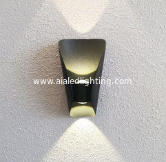 China IP65 water proofing exterior wall lamps outdoor COB 6W led wall lights outside led wall lamp light fixtures supplier