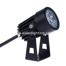 China 3W exterior black waterproof 45degree IP65 led garden light for hotel park supplier