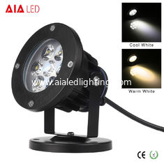 China Adjustable waterproof small size 7W IP65 LED garden light with spike for lawn supplier