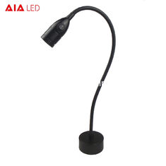 China IP40 surface mounted flexible indoor 3W Interior gooseneck LED wall lighting for hotel supplier