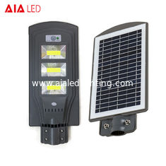 China Waterproof IP65 COB 60W PIR solar led street light fixture outdoor led solar road light supplier