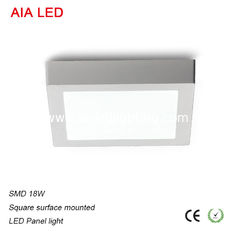 China AC85V-265V Surface mounted white 18W LED panel light/D design supplier